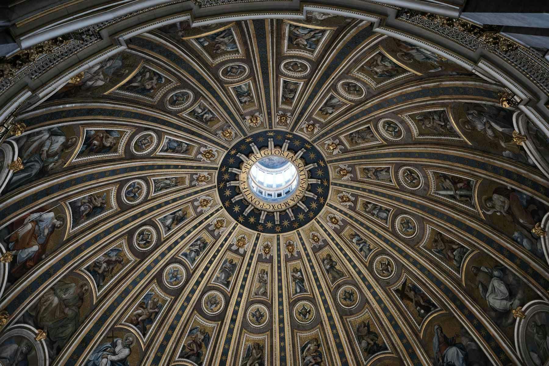 Rome Vatican Saint Peter Basilica Dome Michelangelo Giacomo della Porta