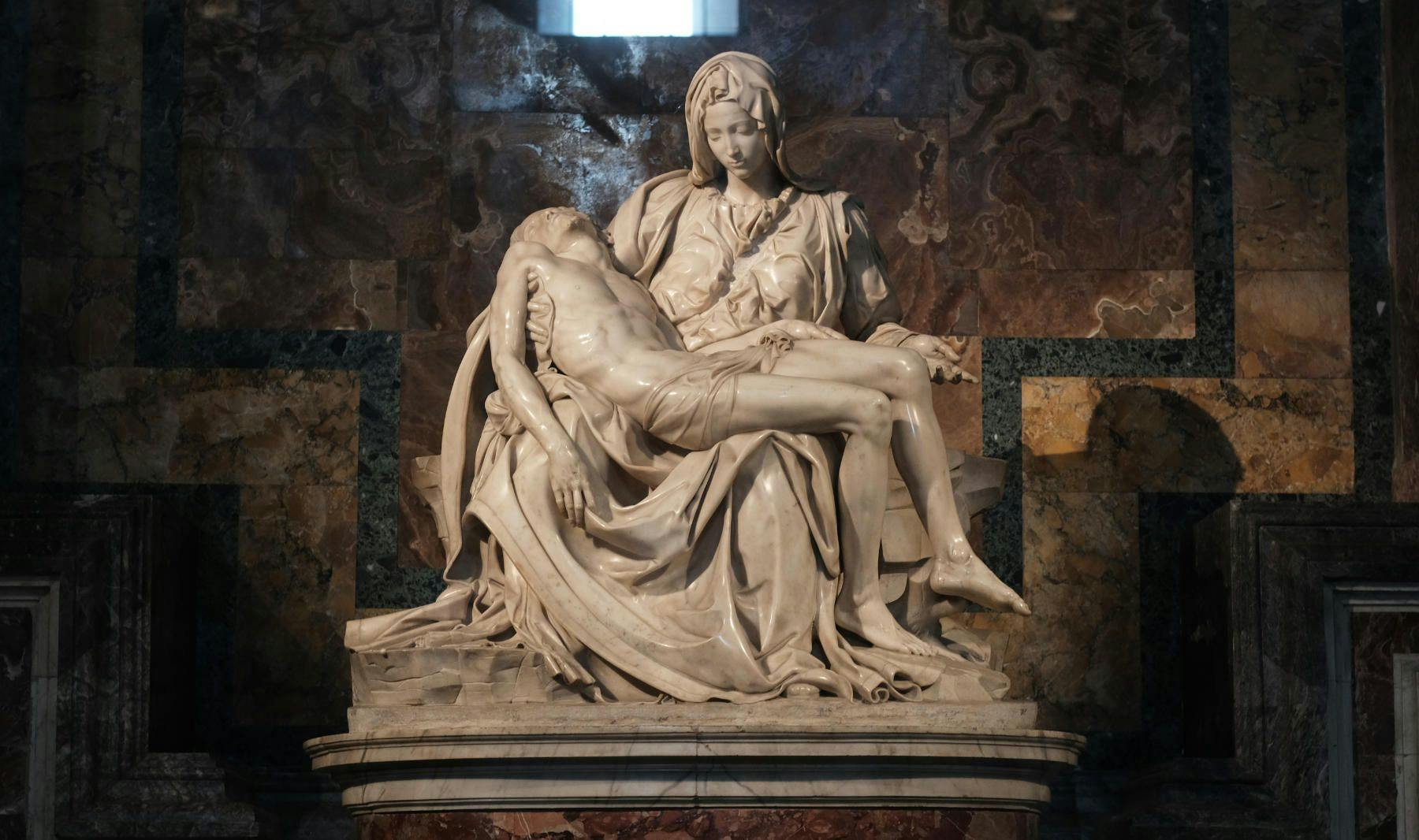 Rome Vatican Saint Peter Basilica Michelangelo’s Pietà Mary Jesus Golgotha