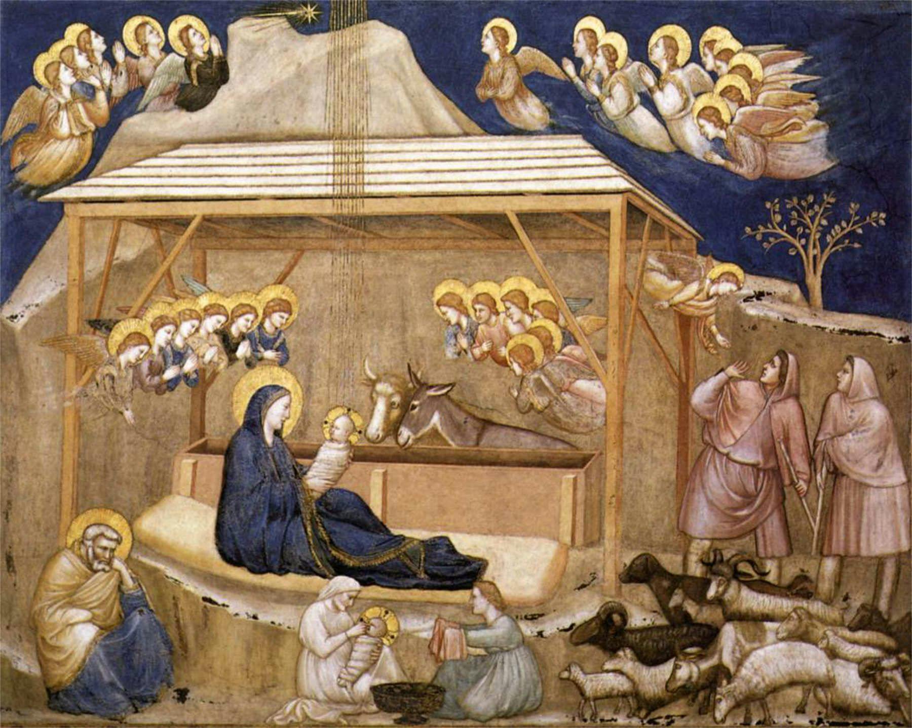Giotto Nativity Lower Basilica Saint Francis Assisi