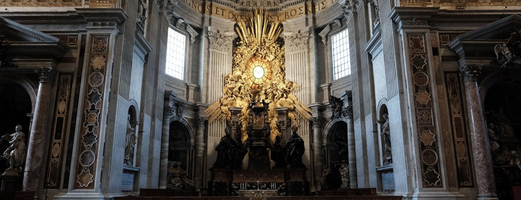 Rome Vatican Saint Peter Basilica Chair
