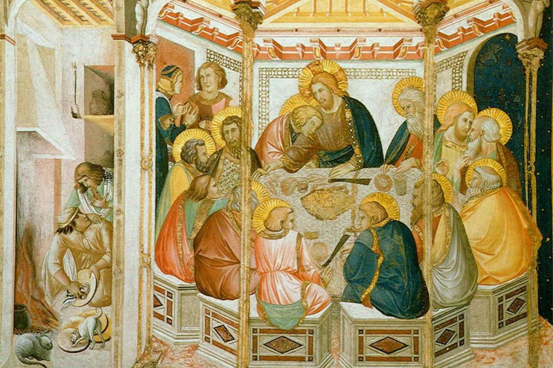 Lorenzetti Last Supper Lower Basilica Saint Francis Assisi