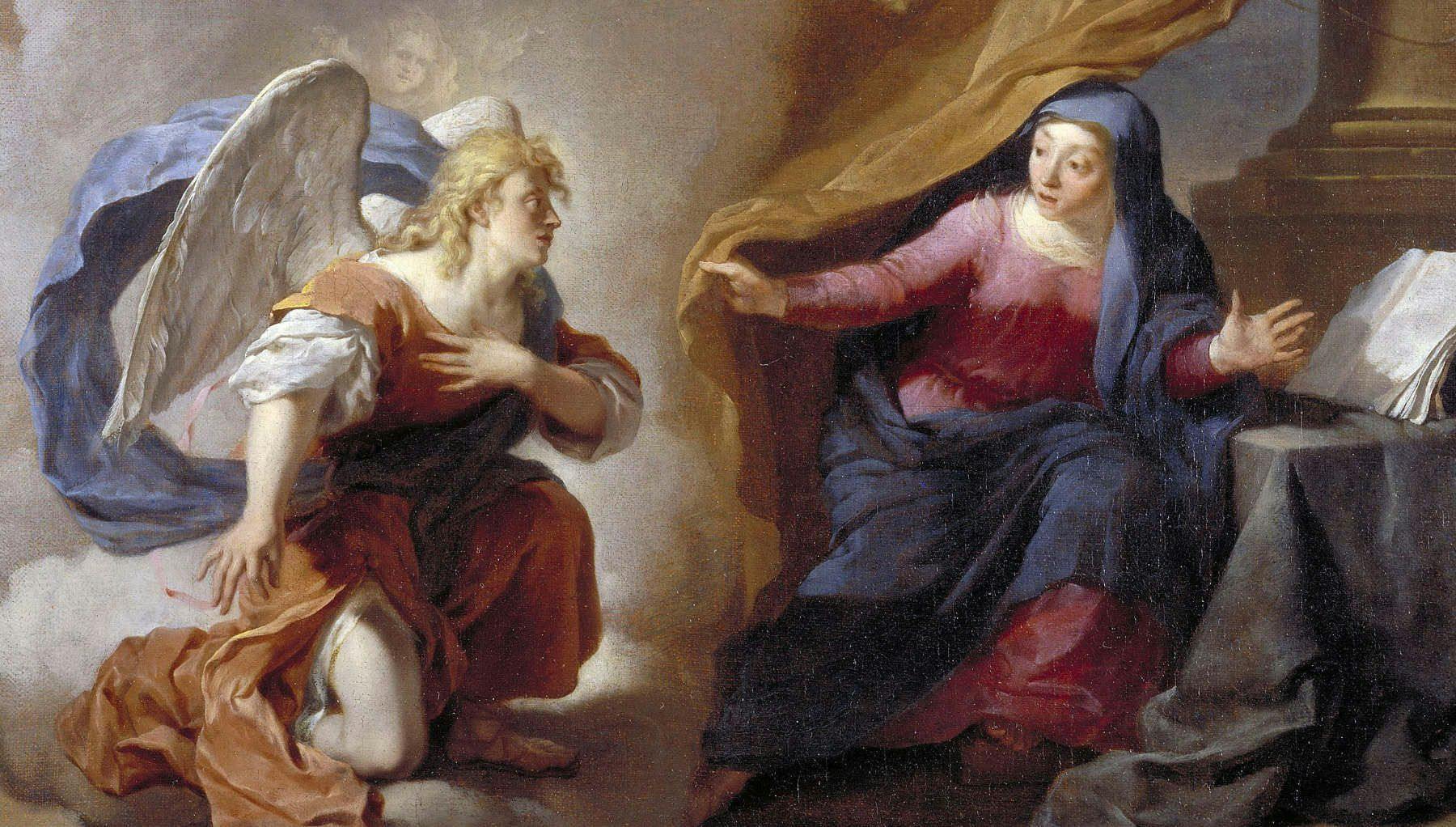 Karel Dujardin, The Annunciation Mary Gabriel