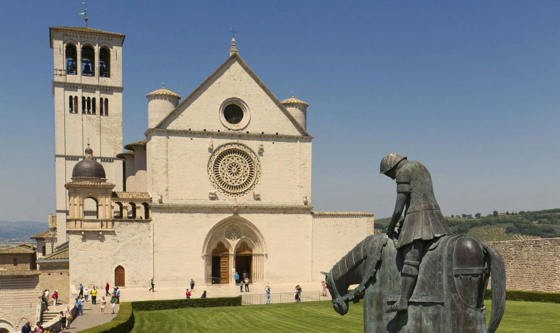 Basilica Saint Francis Assisi Umbria Italy