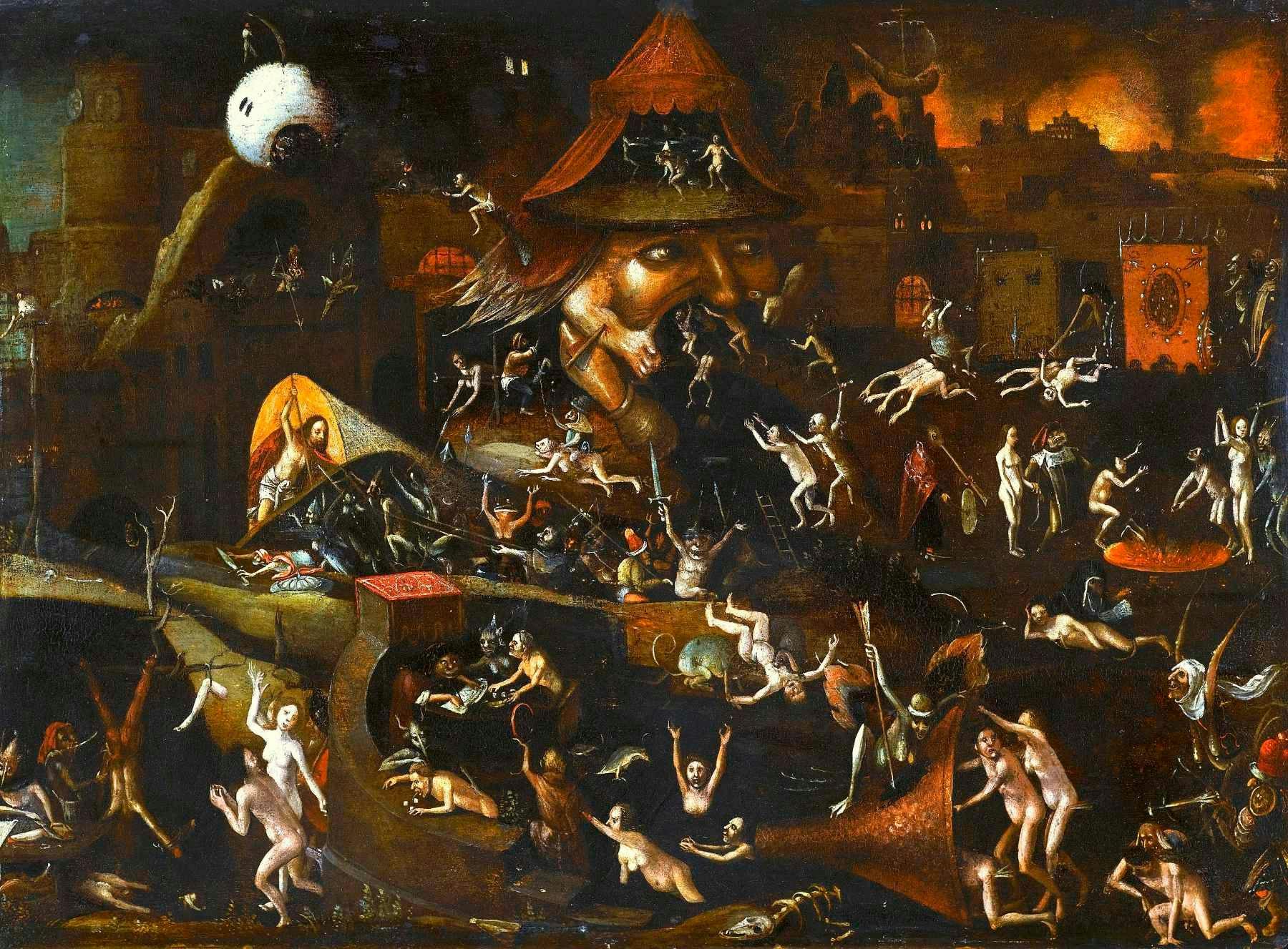Follower of Hieronymus Bosch The Harrowing of Hell